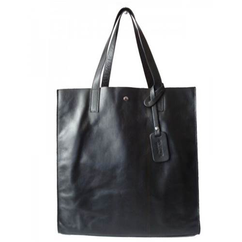 Torebka Vera Pelle Shopper Bag Genuine Leather A4