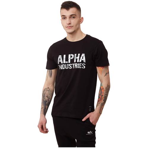 Koszulka Alpha Industries Camo Print Tshirt