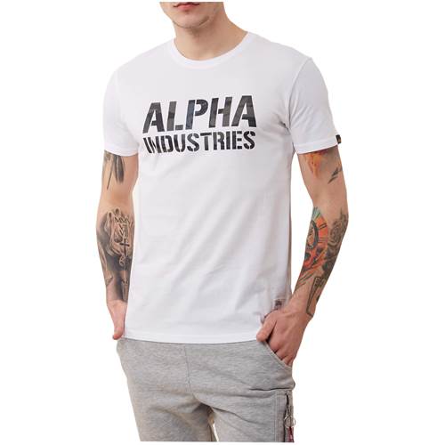 Koszulka Alpha Industries Camo Print Tshirt