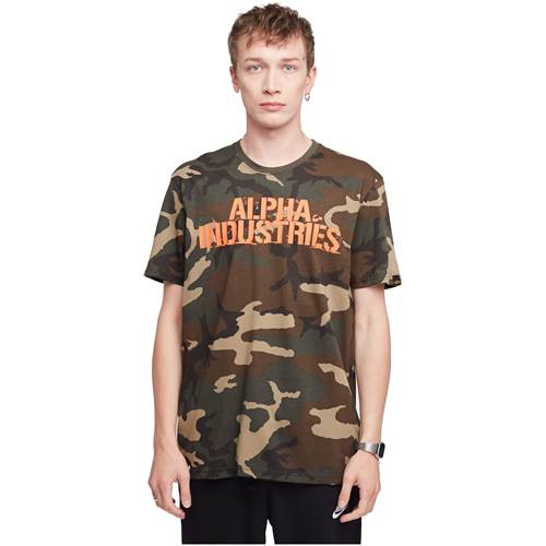 Koszulka Alpha Industries Blurred