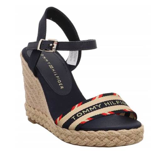Buty Tommy Hilfiger Corporate Webbing High Wedge