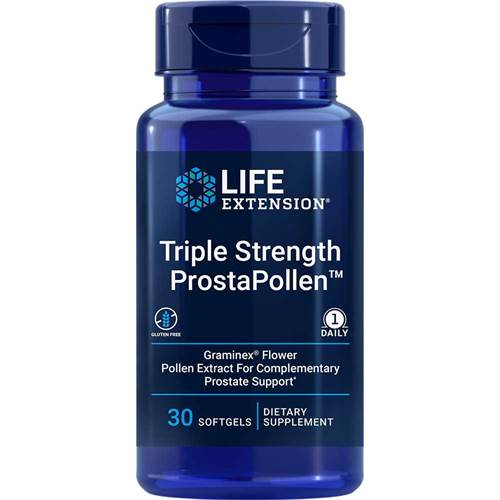 Suplementy diety Life Extension Triple Strength Prostapollen