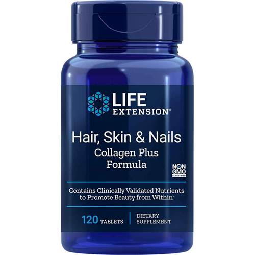 Suplementy diety Life Extension Hair Skin Nails Collagen Plus Formula