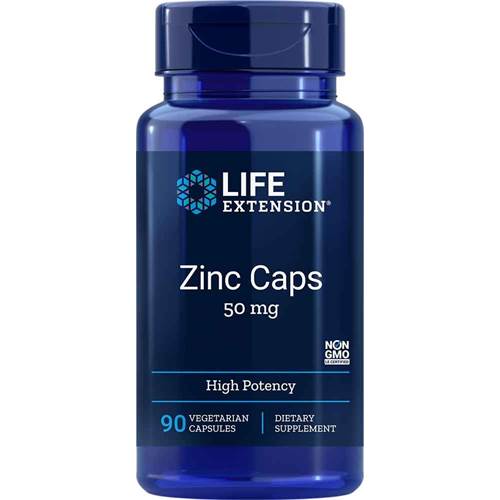 Suplementy diety Life Extension Zinc Caps