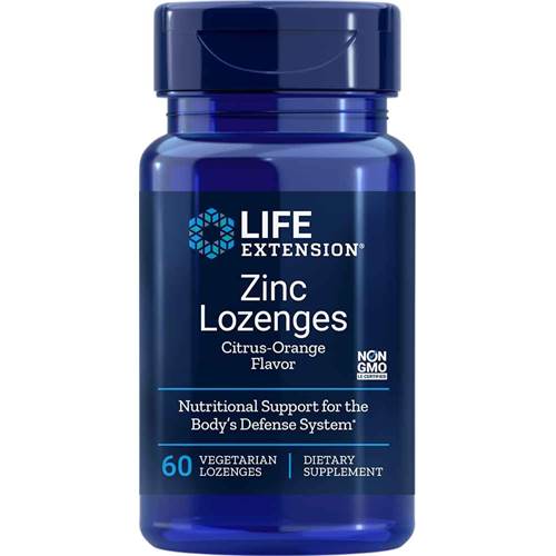 Suplementy diety Life Extension Zinc Lozenges