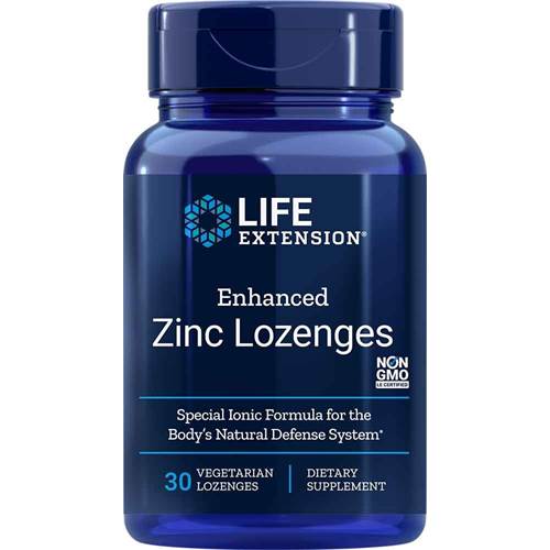 Suplementy diety Life Extension Enhanced Zinc Lozenges