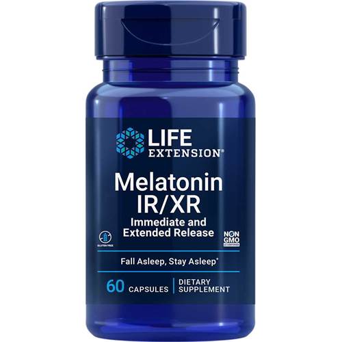 Suplementy diety Life Extension Melatonin Irxr