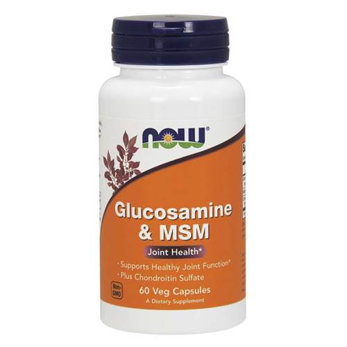 Suplementy diety NOW Foods Glucosamine Msm