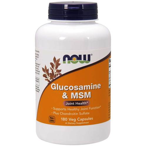 Suplementy diety NOW Foods Glucosamine Msm
