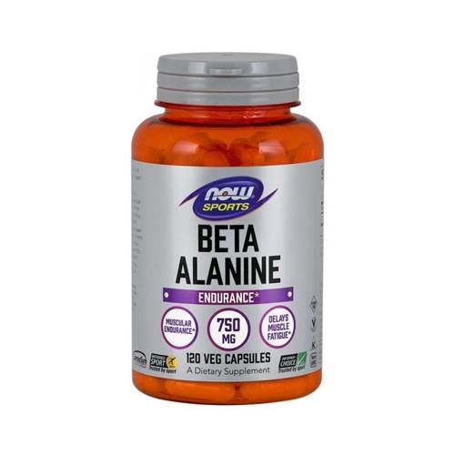 Suplementy diety NOW Foods Beta Alanine 750 MG