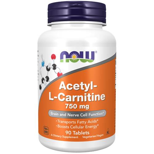 Suplementy diety NOW Foods Acetyl Lcarnitine 750 MG