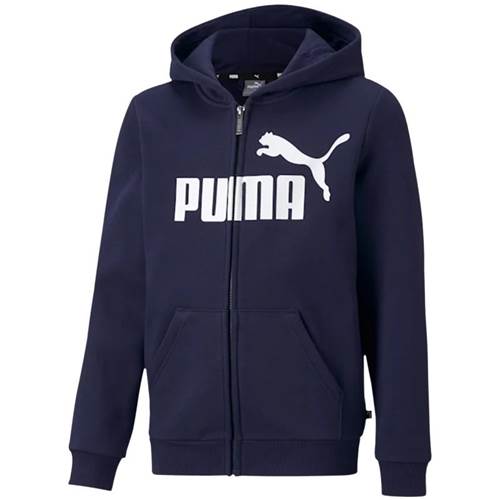 Bluza Puma Ess Big Logo FZ Hoodie JR