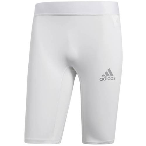 Spodnie Adidas Podspodenki Alphaskin Sport Short Tight Białe Cw9457